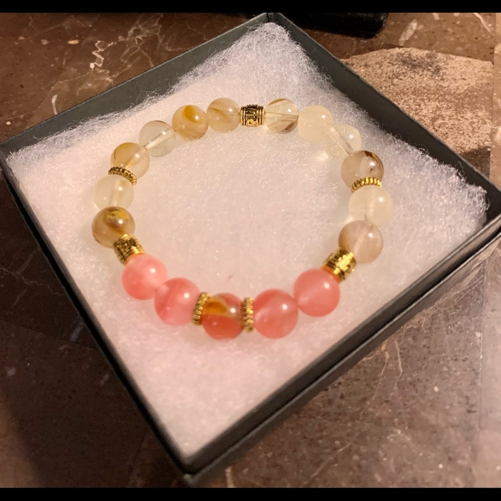 COPY - Women’s Handmade Watermelon Tourmaline Bracelet